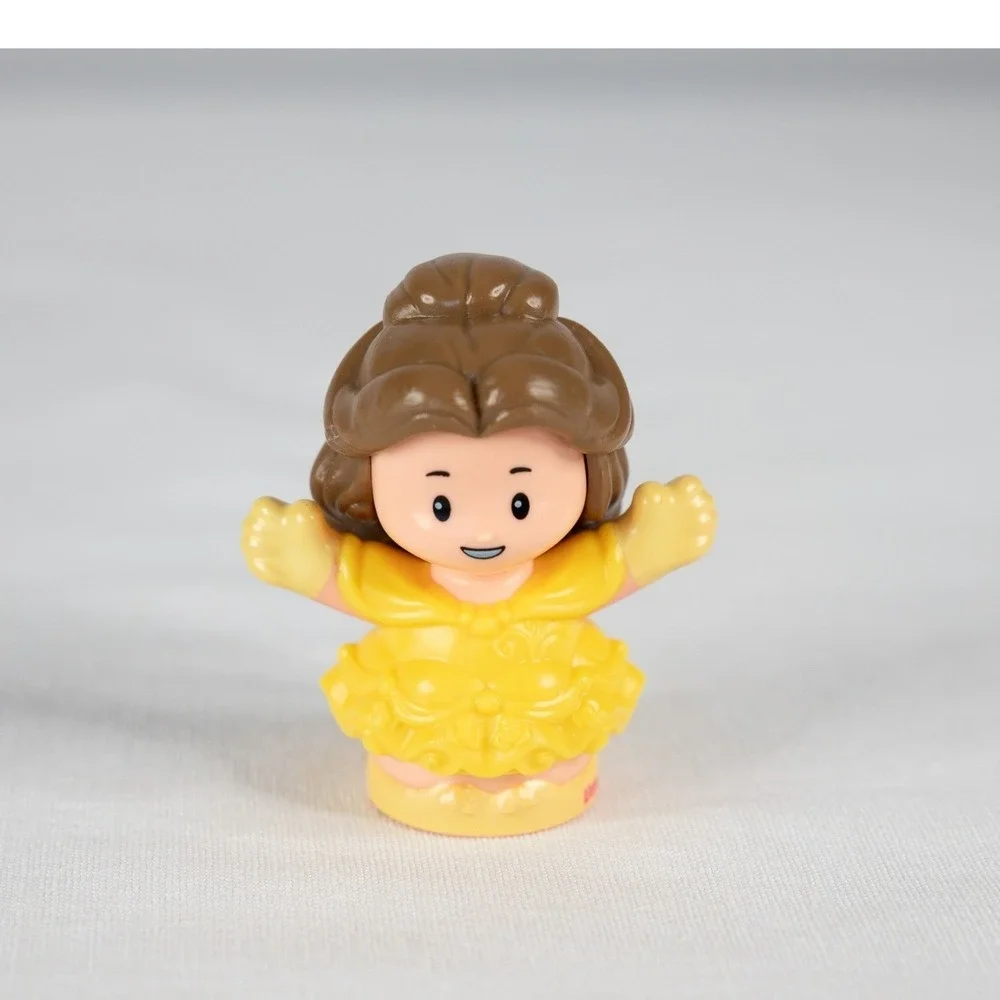 Fisher-Price Little People Disney Princess Belle Yellow Dress Figure Excellent